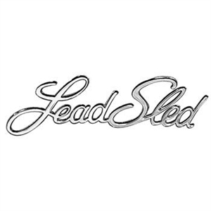 Script Emblem - Lead Sled