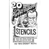 20 Pinstriping Stencils Book