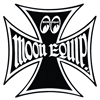 MOON Equipped Iron Cross Sticker