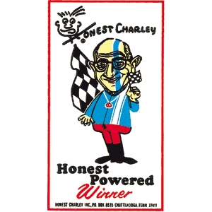 Honest Charley Powered Decal