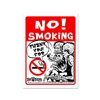 Rat Fink NO! SMOKING Message Board Sign