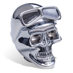 Chrome Skull with Goggle Shift Knob