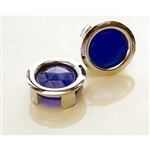 Glass Blue Dots