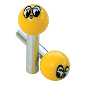 Yellow MOON Logo Door Lock
