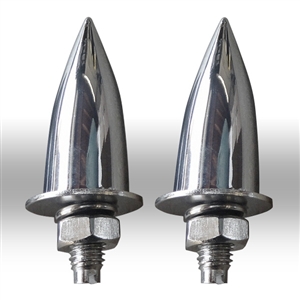 Chrome Bullet License Plate Bolts