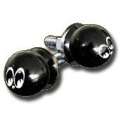 Moon Equipped Black License Plate Bolts