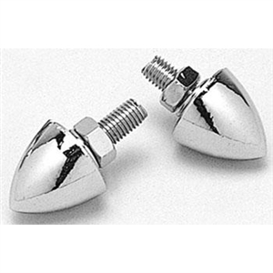 Chrome Bullet License Plate Bolts