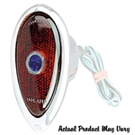 '39 Ford Teardrop Lens w/Blue Dot