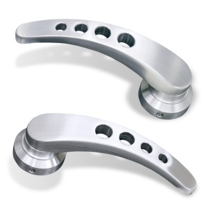 Door Handle with Round Holes