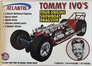 Model Kit - Tommy Ivo's 4 Engine Showboat Dragster