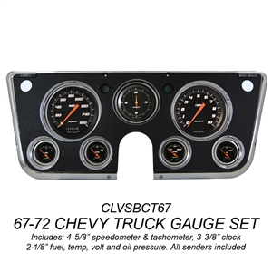 '67-72 Chevy Truck Instrument Panel Replacement Set