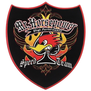 CLAY SMITH SPEED TEAM METAL SIGN
