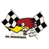 Mr. Horsepower with Flags Decal