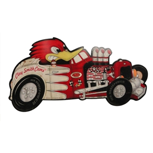 Clay Smith Hot Rod Metal Sign