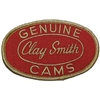 Clay Smith Oval Patch - Red with Gold