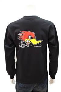 Clay Smith, Mr. Horsepower Long Sleeve T-Shirt - Black