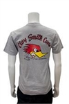 Clay Smith Mr. Horsepower Traditonal Design T-Shirt - Heather Grey