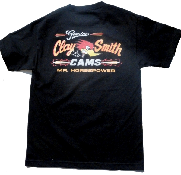 Genuine Clay Smith Cams T-shirt - Black