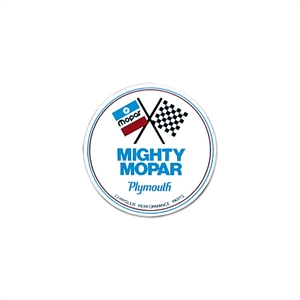 MIGHTY MOPAR Plymouth Parts Sticker