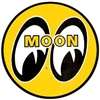 MOON Eyeball Logo 5" Yellow Decal