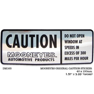Mooneyes Caution Sticker