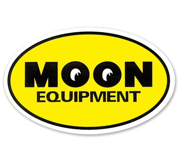 MOON Oval Decal