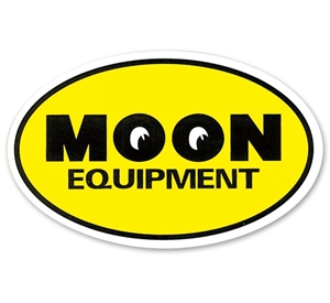 MOON Oval Decal