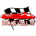Bonneville 53 BELL Auto Parts Decal