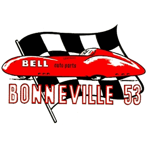 Bonneville 53 BELL Auto Parts Decal