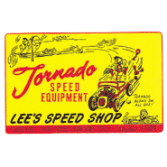 Tornado Speed Equipment Decal