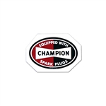 CHAMPION STICKER
