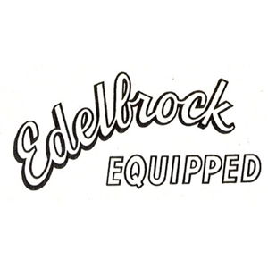 Edelbrock EQUIPPED Sticker