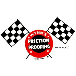 WYNN'S FRICTION PROOFING MOTOR OIL HIGH GLOSS OUTDOOR 4 INCH DECAL STICKER 