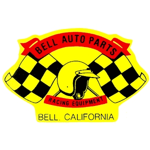 BELL Auto Parts Racing Equipment Decal