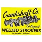 Crankshaft Co. Decal