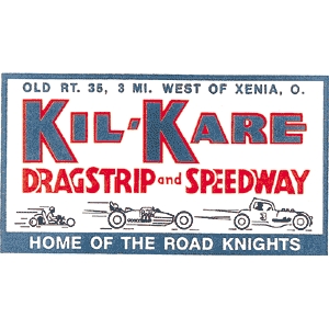 KIL-KARE Dragstrip & Speedway Decal