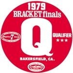 Bakersfield 1979 Bracket Finals Decal