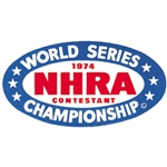 NHRA 1974 World Series Contestant Decal