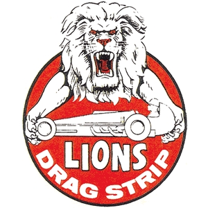 Lions Drag Strip Decal