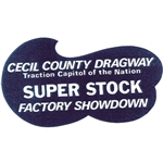 Cecil County Dragway Decal