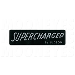 SUPERCHARGED BY JUDSON STICKER