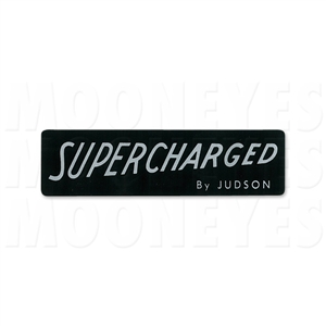 SUPERCHARGED BY JUDSON STICKER