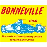 Bonneville Salt Flats 1960 Decal
