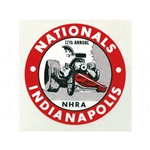 12th ANNUAL NHRA INDIANAPOLIS NATIONALS STICKER