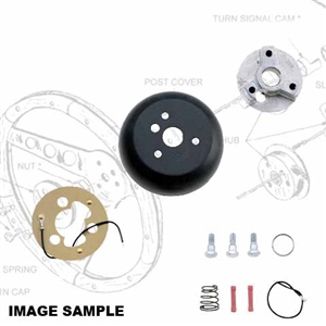 MOONEYES Universal 6-hole to 3-hole Steering Wheel Boss Kit Adapter