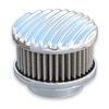 Polished Finned Top Air Cleaner