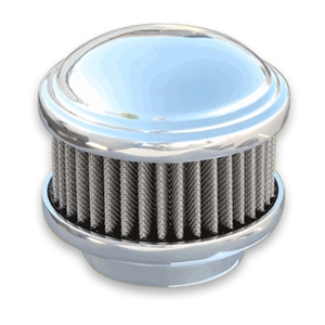 Polished Domed Top Air Cleaner