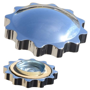 Polished Ford Sprocket Gas Cap