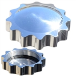 Polished Tank Sprocket Gas Cap