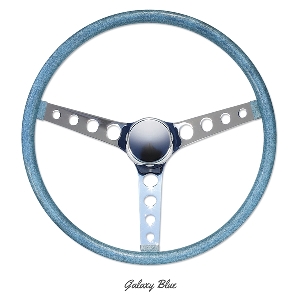 MOONEYES ORIGINAL California Metal Flake Finger Grip Steering